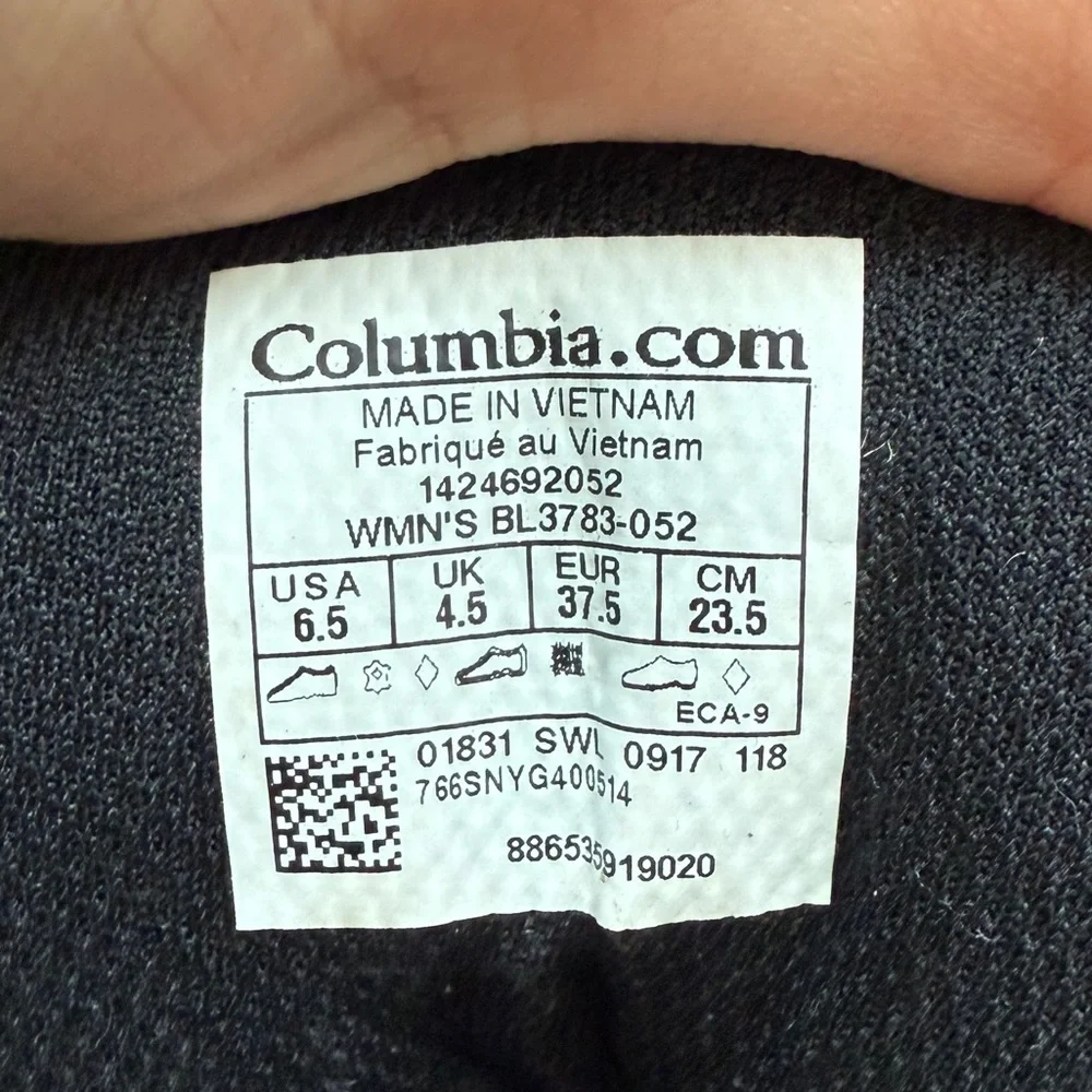 Columbia Gray Hiking Boots 6.5 women